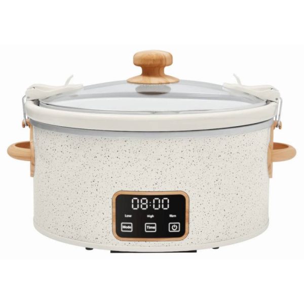 Digital Slow Cooker with Locking Lid